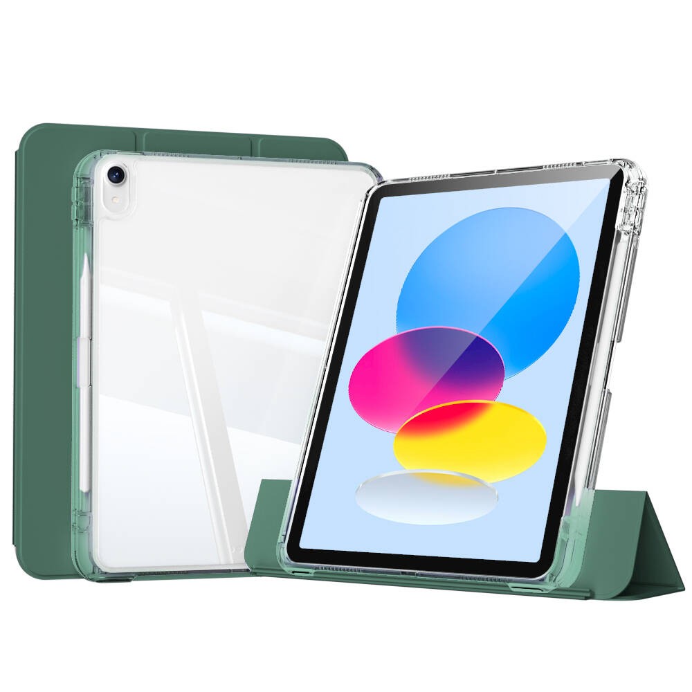 ​ iPad 10.9 2022 (10.Nesil) Kılıf Magnetik Ayrılabilen Airbagli Zore Sliding Tablet Kılıfı