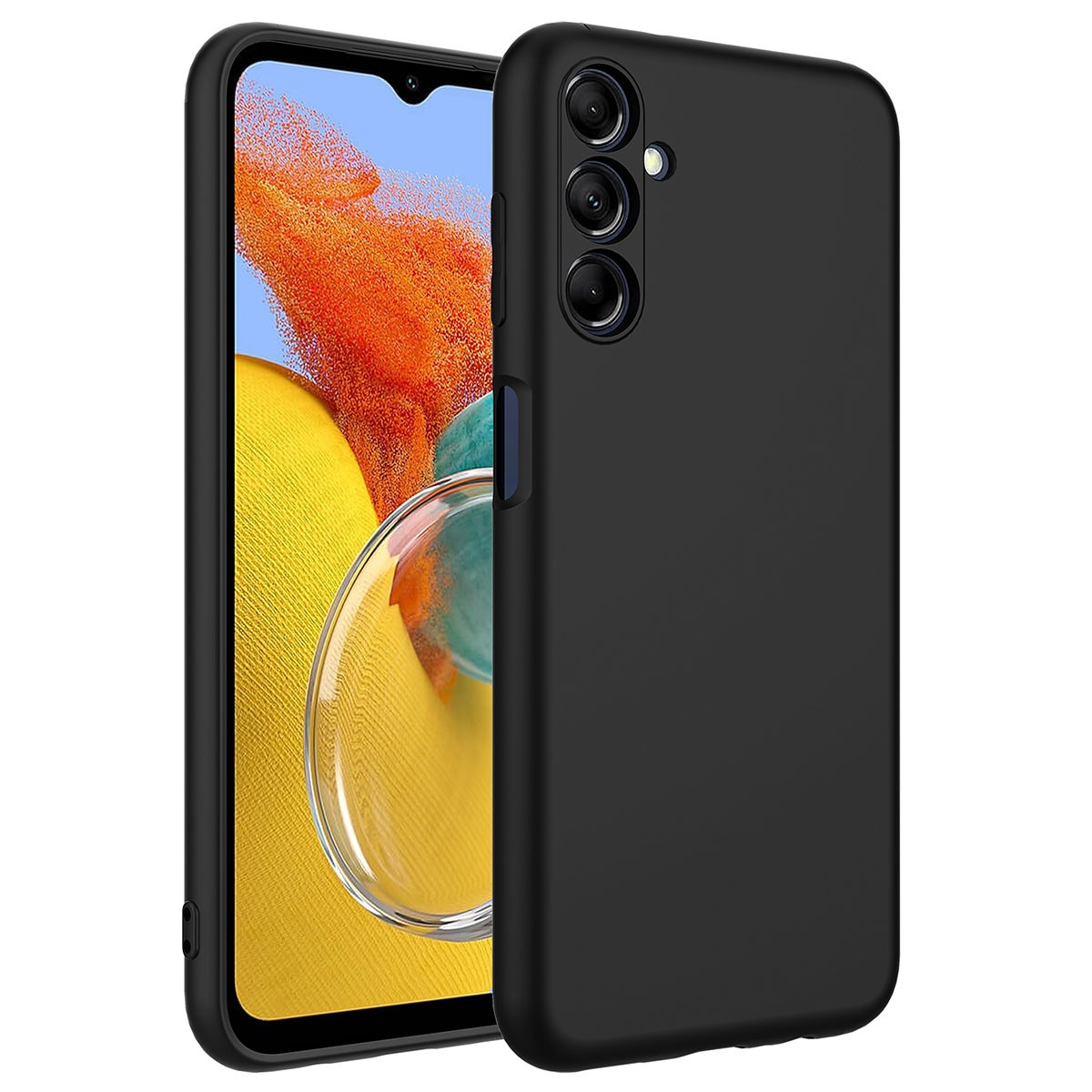 Galaxy M14 Zore Mara Kadife Lansman Kılıf