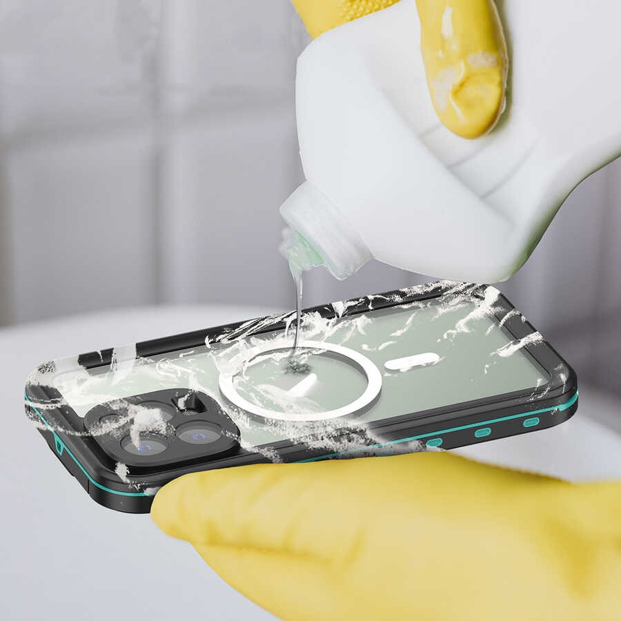iPhone 14 Pro Max Uyumlu 1-1 Su Geçirmez Kılıf