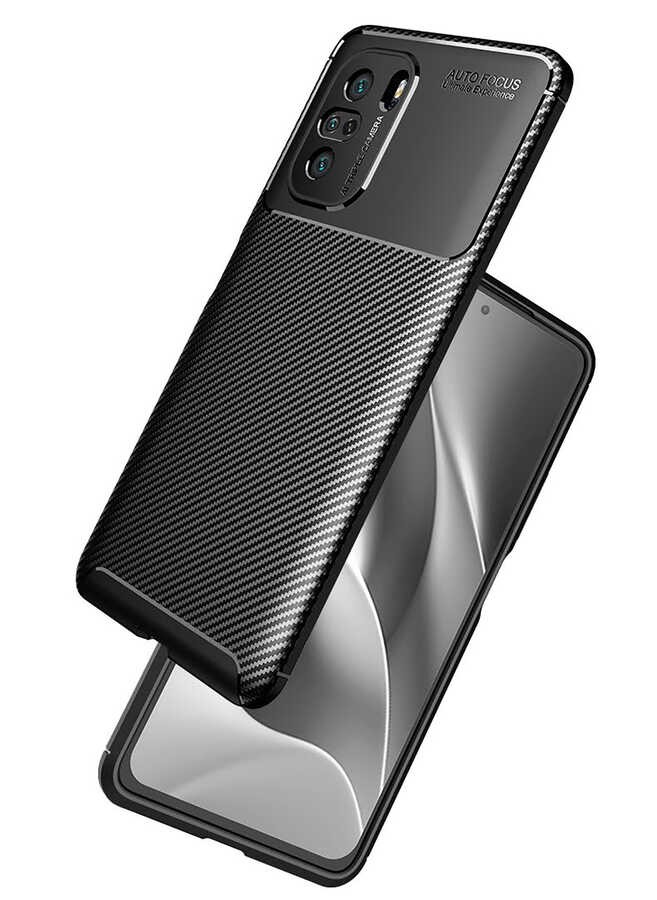 Xiaomi Poco F3 Zore Negro Silikon Kılıf