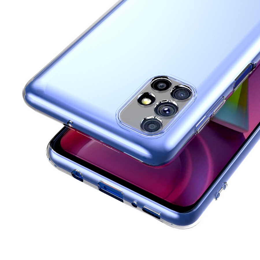 Galaxy M51 Kılıf Zore Kamera Korumalı Süper Silikon Kılıf