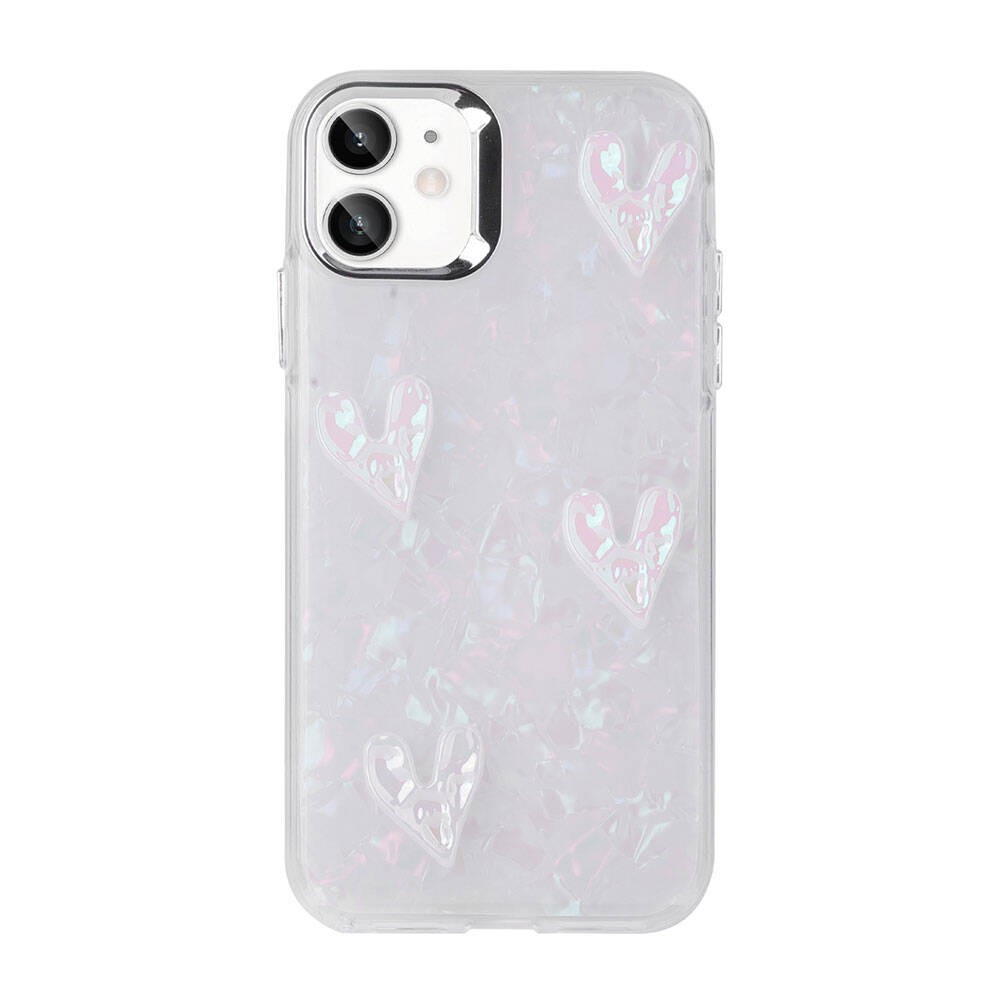 iPhone 11 Kabartma Figürlü Parlak Zore Eralli Silikon