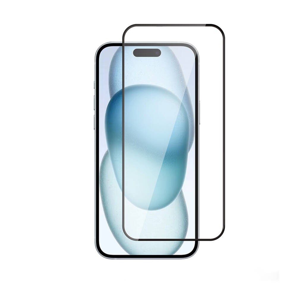 iPhone 14 Pro Max ​​​​​​​​​​​​Zore 3D Rika Temperli Cam Ekran Koruyucu