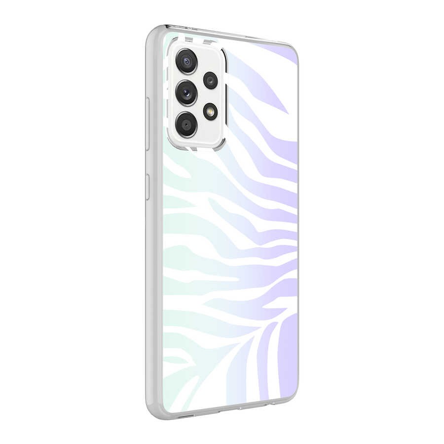 Galaxy A52 Zore M-Blue Desenli Kılıf