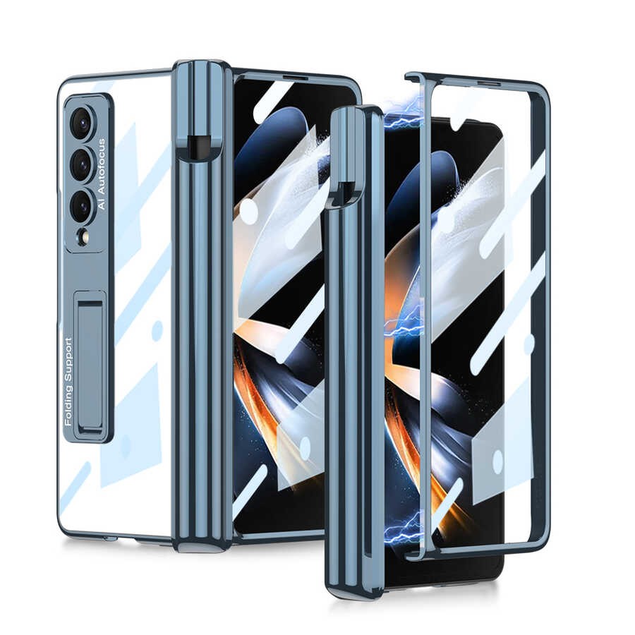 Galaxy Z Fold 4 Zore Kıpta Standlı Kalem Bölmeli