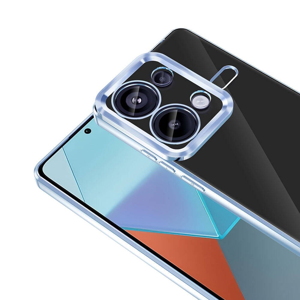 Xiaomi Redmi Note 13 Pro 4G Kamera Korumalı Logo Gösteren Zore Omega Kılıf
