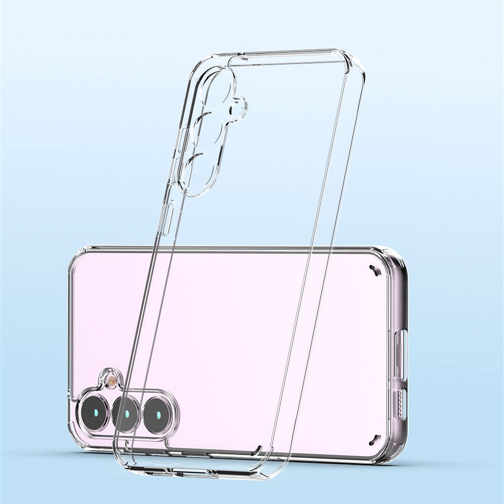 Zore Transparent Case Compatible with Galaxy S23 FE