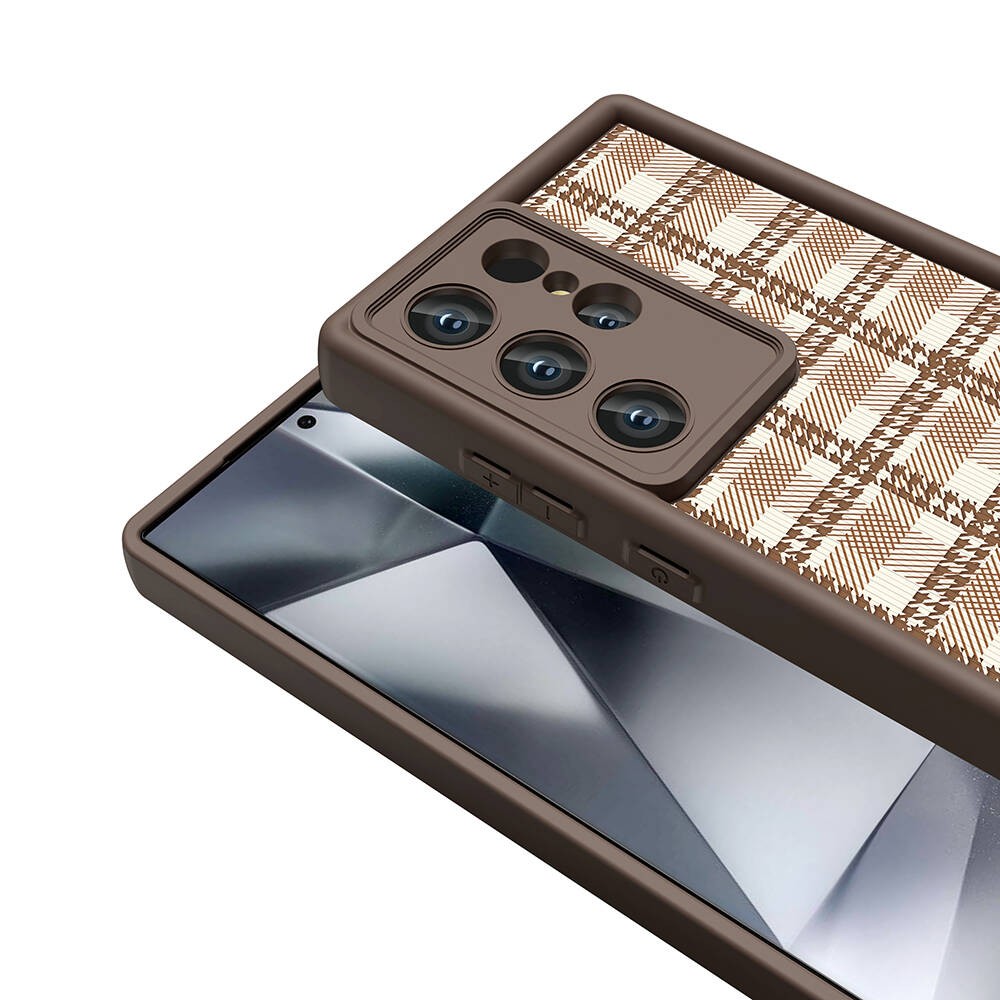 Galaxy S23 Ultra Kamera Korumalı Baskılı Arka Yüzey Zore Klas Kılıf