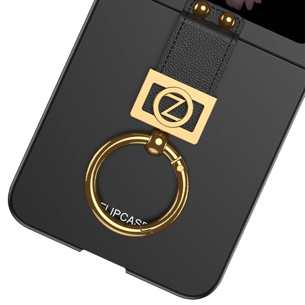 Galaxy Z Flip 6 Zore Z Harfli Yüzüklü Kıpta