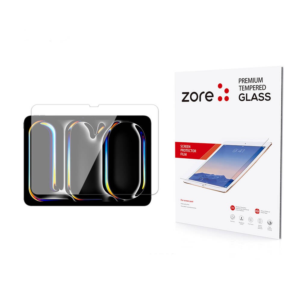 iPad Pro 13 2024 Zore Tablet Temperli Cam Ekran Koruyucu