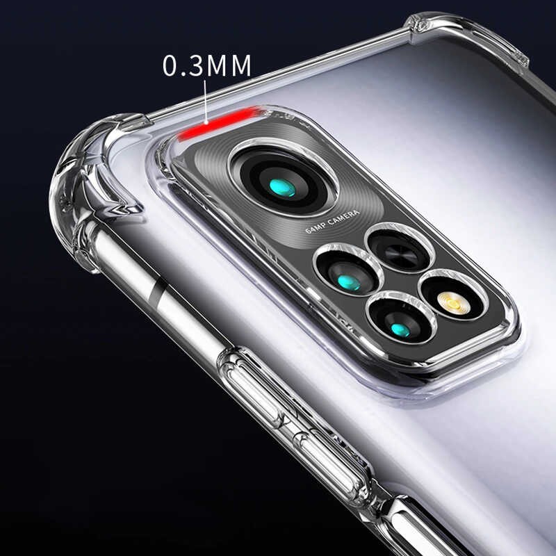 Xiaomi Redmi Note 11 Global Zore Kamera Korumalı Nitro Anti Shock Silikon Kapak