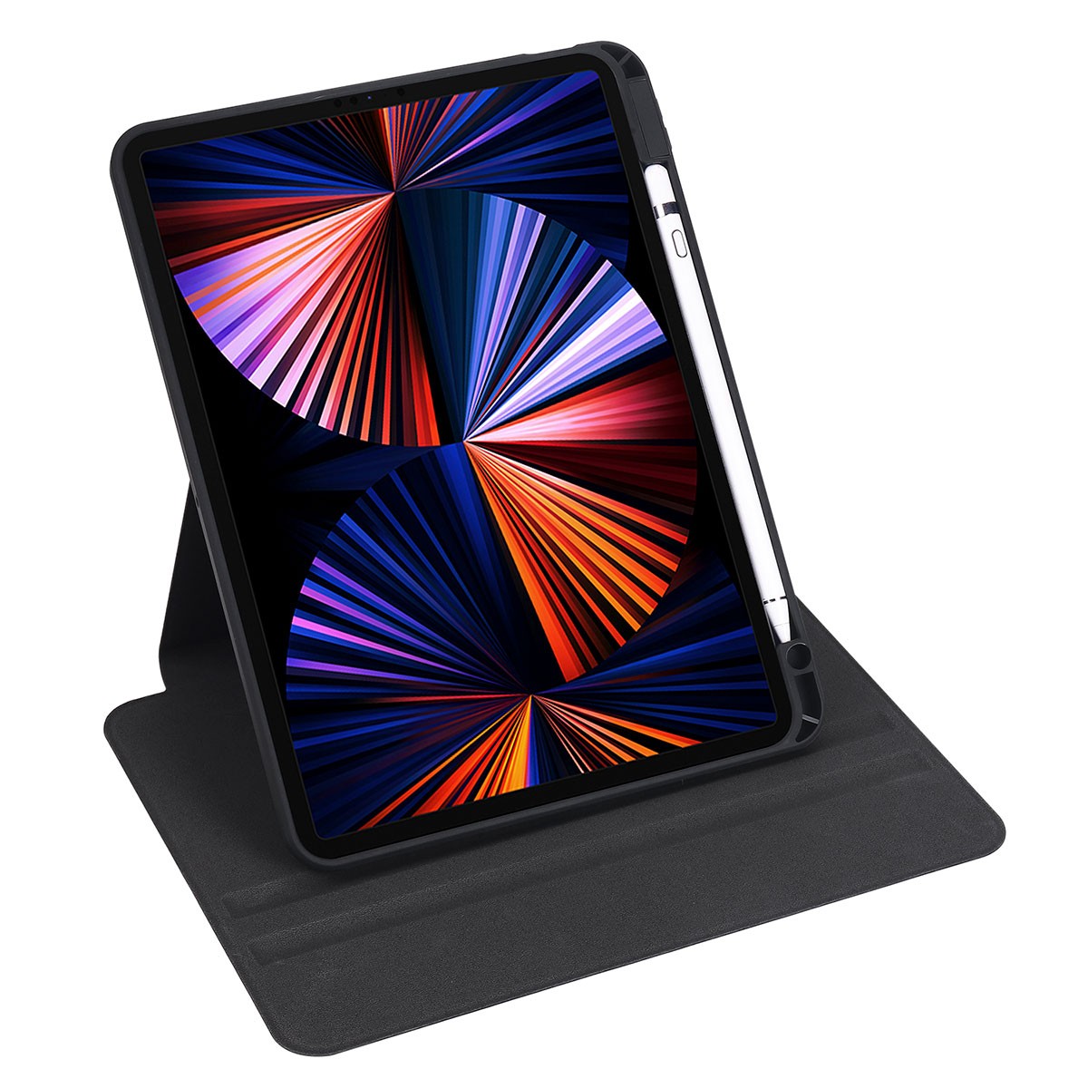 iPad Pro 11 2020 (2.Nesil)  Zore Termik Kalem Bölmeli Dönebilen Standlı