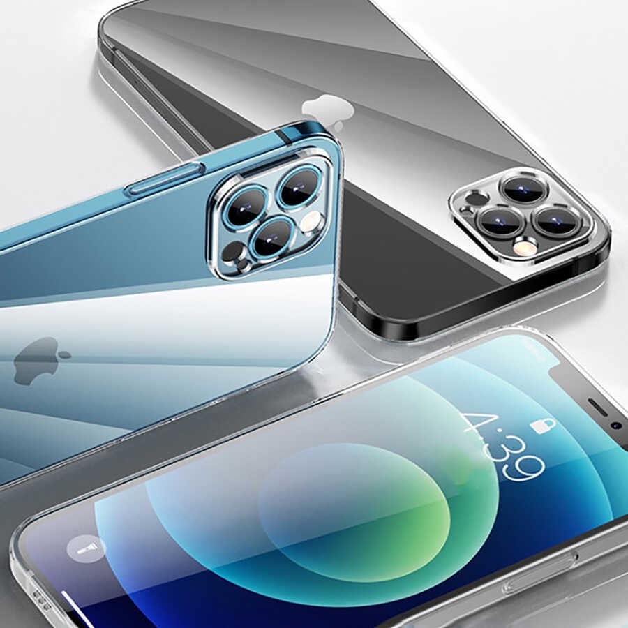 iPhone 14 Pro Uyumlu Max Şeffaf Sert PC Zore Vayt Kılıf