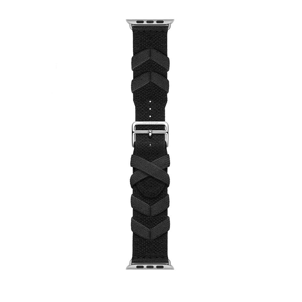 Watch 38mm Zore KRD-97 Sarmal Örgü Tasarımlı Kordon