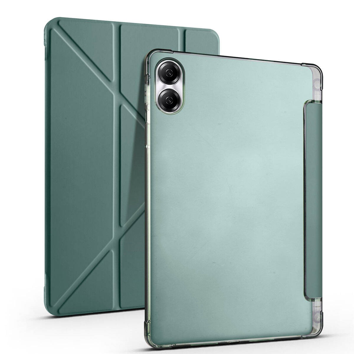 Huawei Honor Pad X8 Pro 11.5'  Zore Tri Folding Kalem Bölmeli Standlı