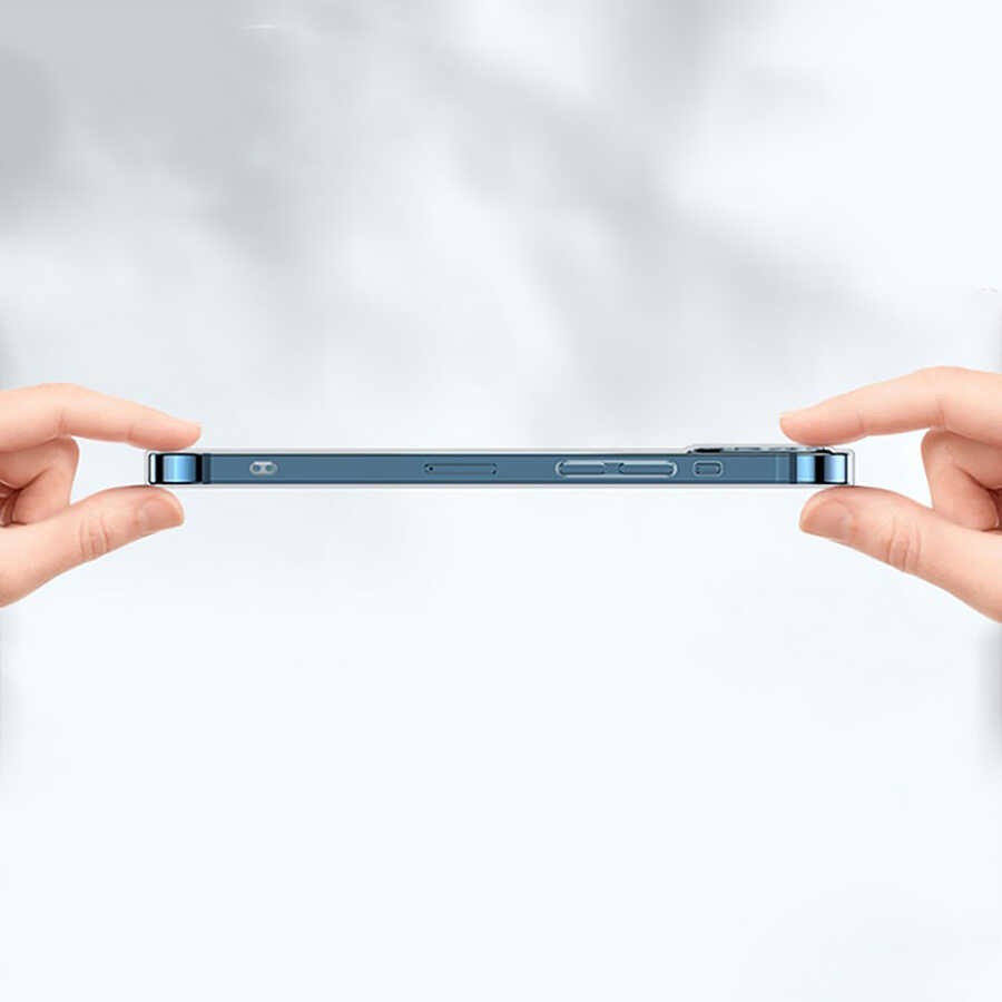 iPhone 14 Pro Uyumlu Max Şeffaf Sert PC Zore Vayt Kılıf
