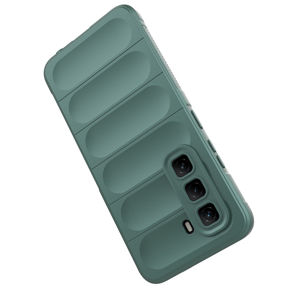 İnfinix Hot 50 Pro 4G Kılıf Esnek TPU Oyuklu Arka Yüzey Tasarımlı Zore Etnik Silikon Kapak