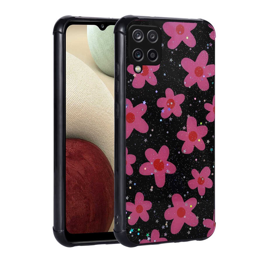 Galaxy M33 Simli Desenli Kamera Korumalı Parlak Zore Popy Kılıf