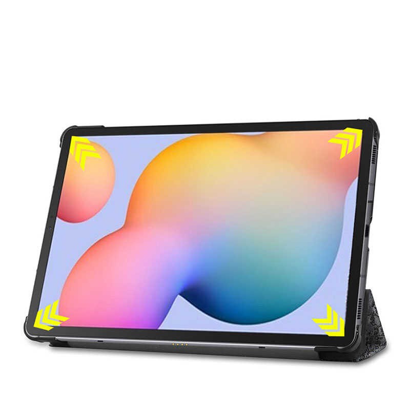 Galaxy Tab S9 Plus  Zore Smart Cover Standlı 1/1 Kılıf