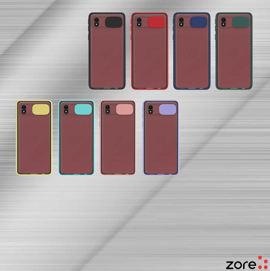 Galaxy A01 Core Kılıf Zore Lensi Kılıf