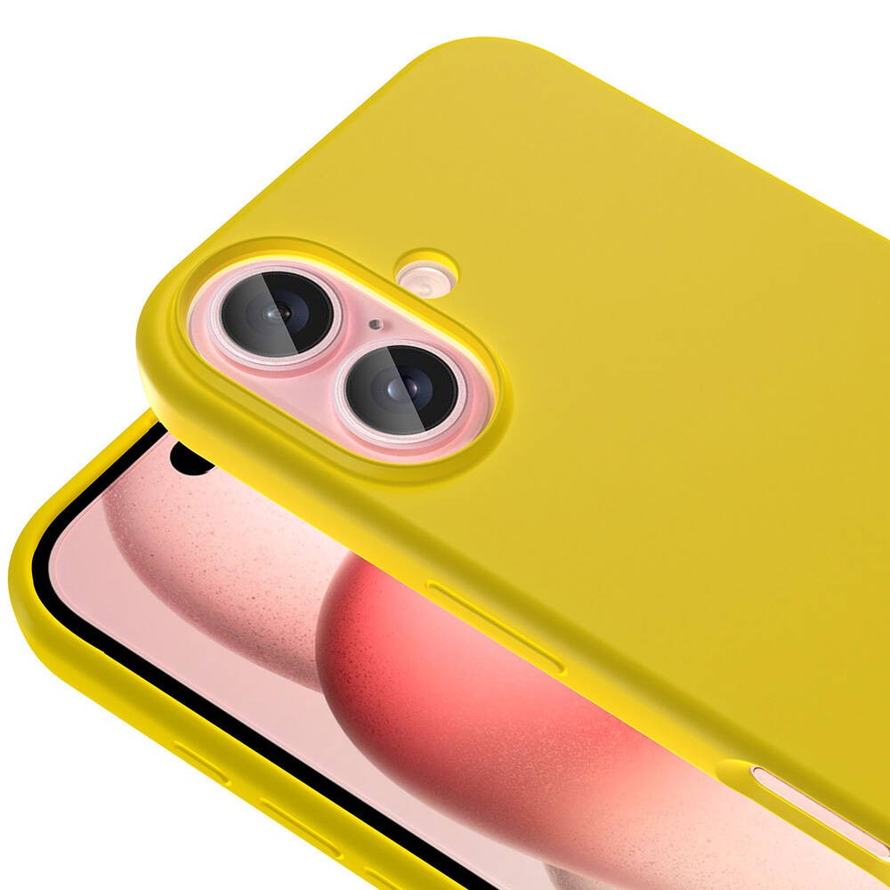 iPhone 16 Magsafe Şarj Özellikli Sıvı Teknolojili Silinebilir Sert Zore Kivi