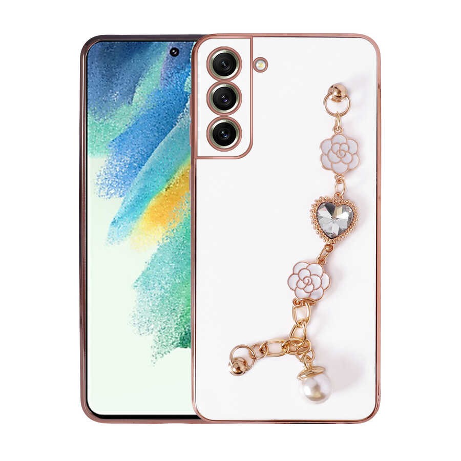 Galaxy S21 FE El Tutamaçlı Kamera Korumalı Zore Taka Silikon Kılıf