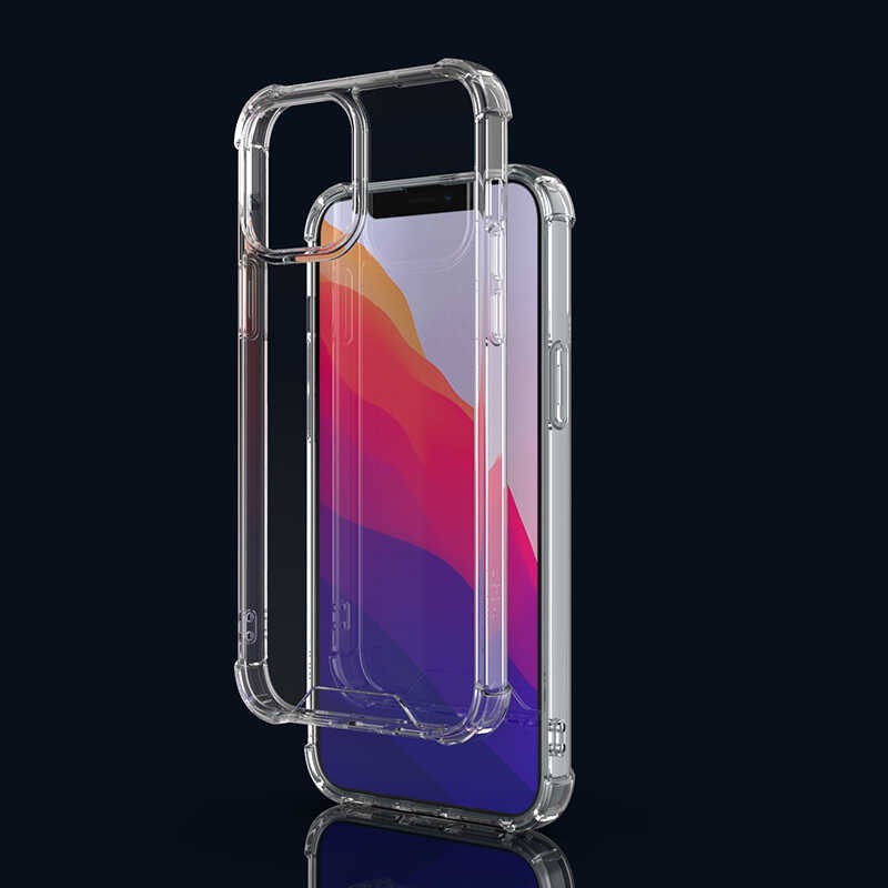 iPhone 13 Pro Zore Kamera Korumalı Nitro Anti Shock Silikon Kapak