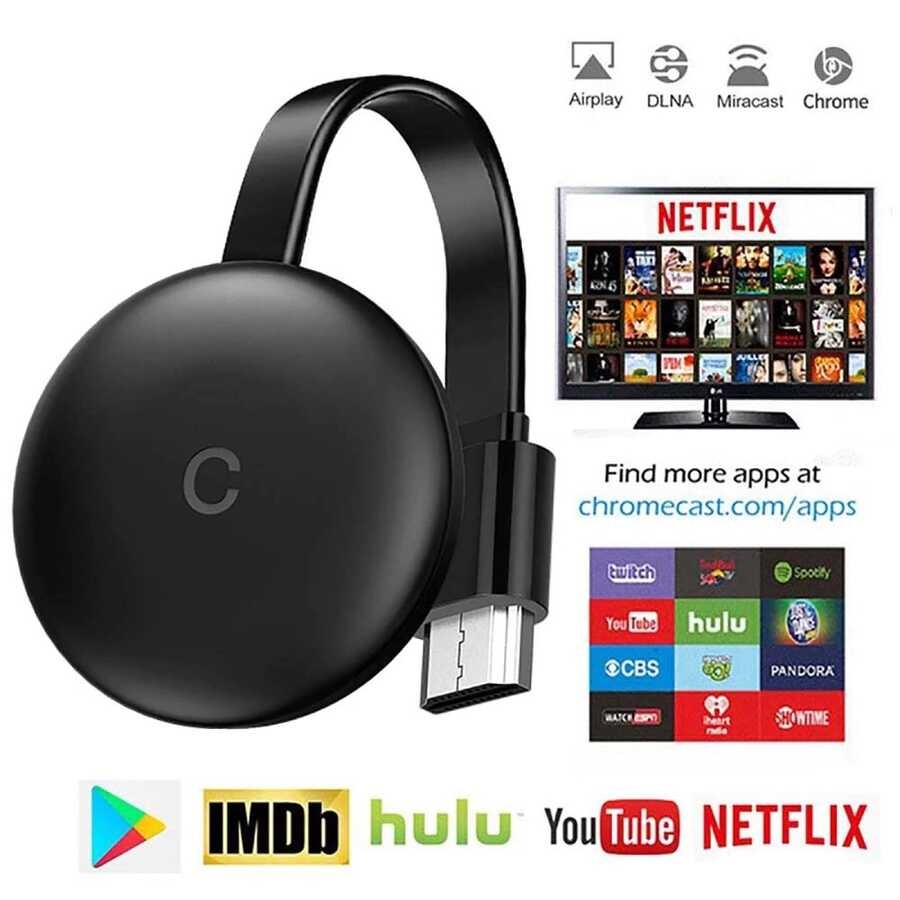 Zore G12 Chromecast Wireless HDMI Audio and Video Streamer