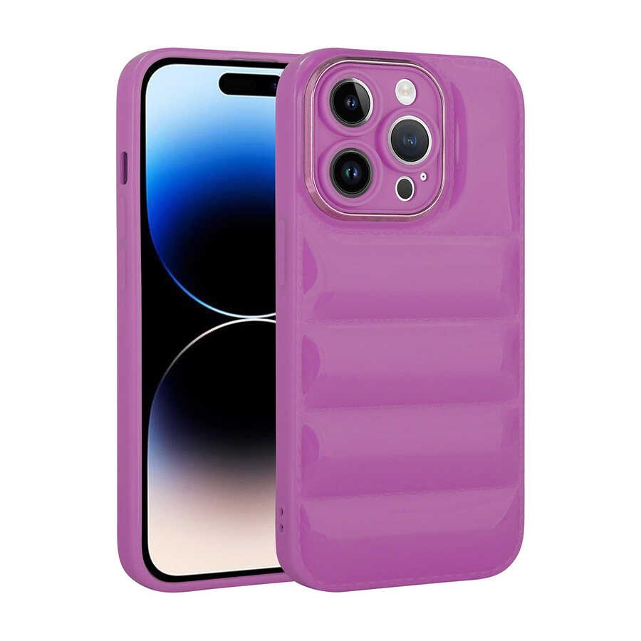 iPhone 14 Pro Max Uyumlu Kamera Korumalı Parlak Airbag'li Zore Galya Kılıf