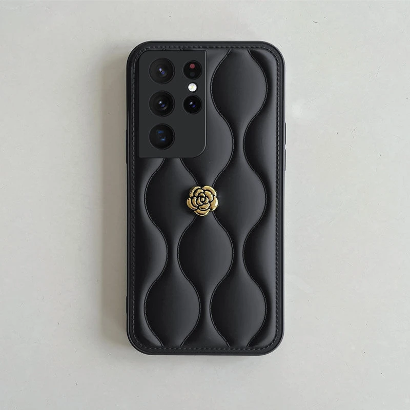 Samsung Galaxy S24 Ultra Uyumlu Zebana Camellia Kılıf