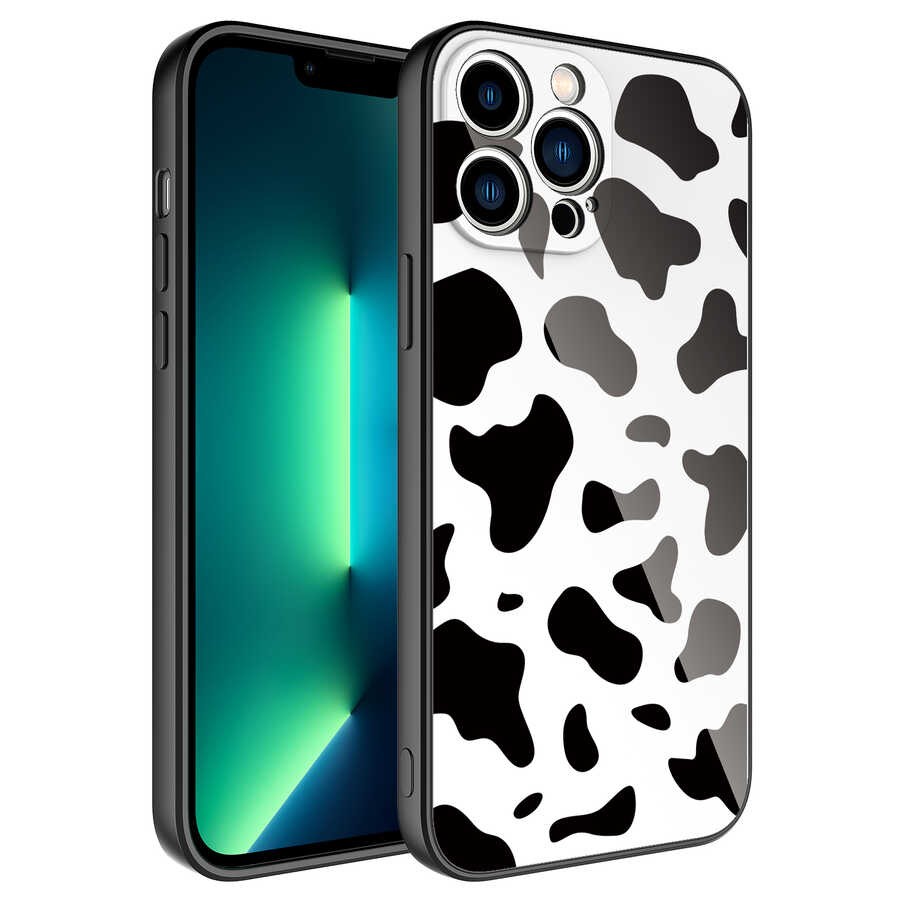 iPhone 11 Pro Max Kamera Korumalı Desenli Sert Silikon Zore Epoksi Kılıf
