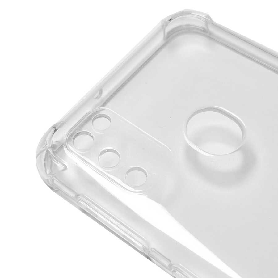 Galaxy M21 Zore Kamera Korumalı Nitro Anti Shock Silikon Kapak