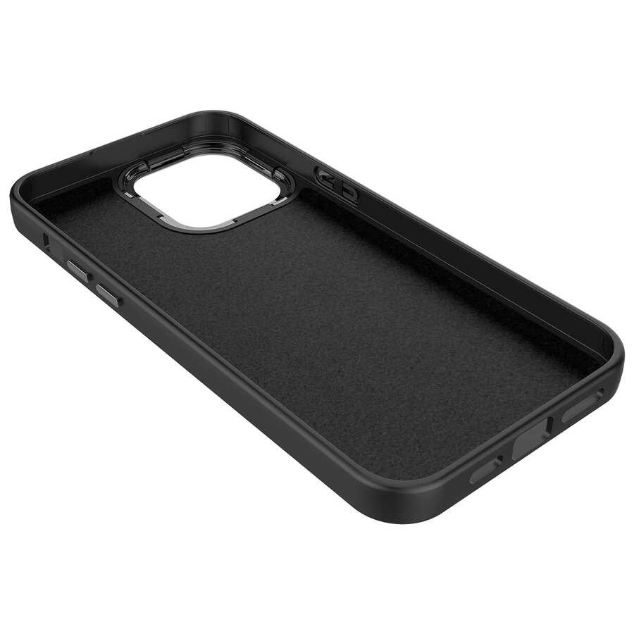 Xiaomi Redmi 10C Metal Çerçeve ve Buton Tasarımlı Silikon Zore Luna Kapak