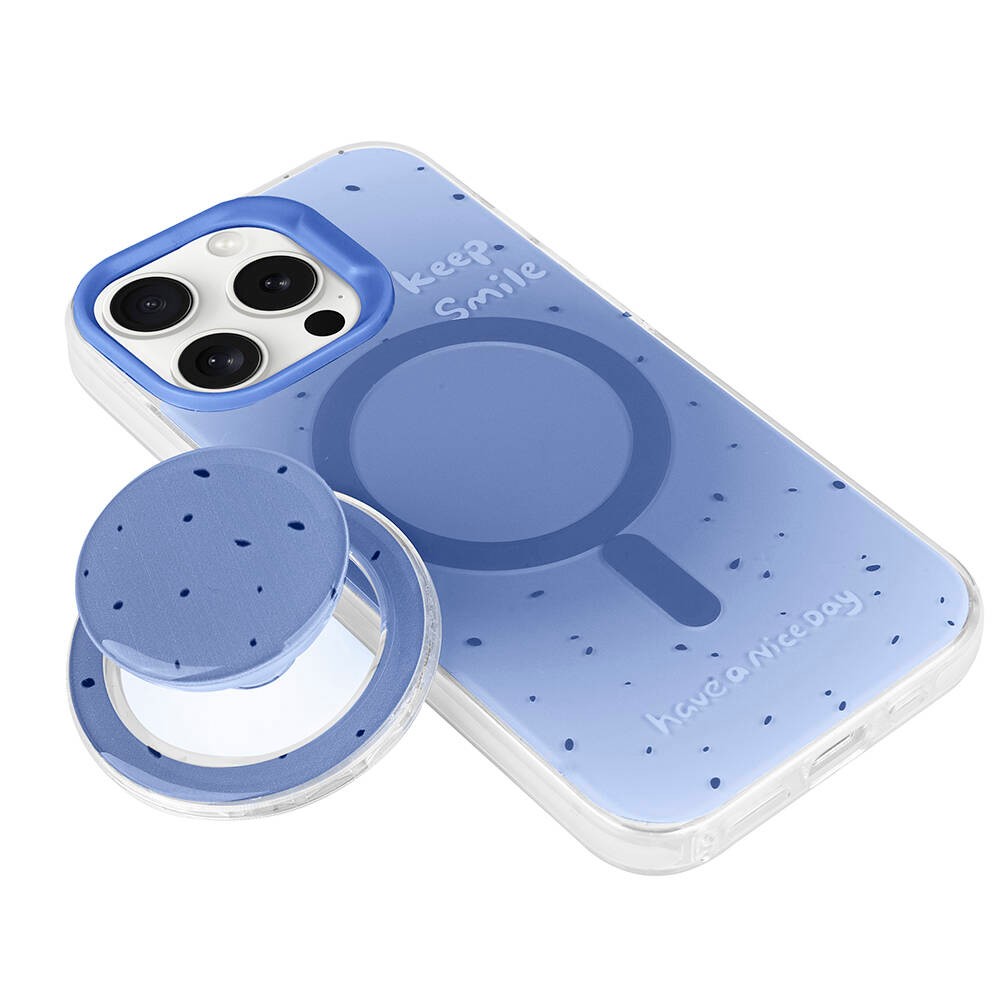 iPhone 15 Pro Max Magsafe Şarj Özellikli Tak-Çıkar Pop Soketli Zore Tiktok
