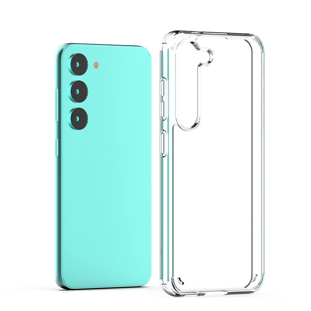 Zore Transparent Case Compatible with Galaxy S23 Plus