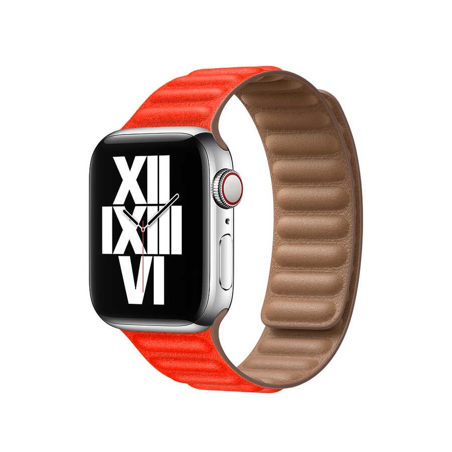 ​​​ Watch Ultra 49mm Kordon KRD-34 Deri Strap Kayış