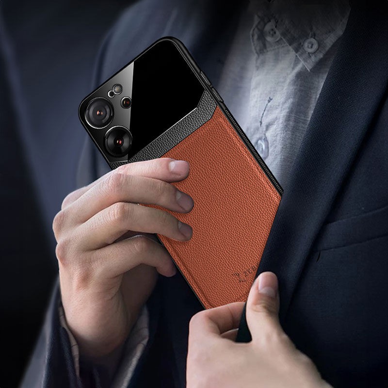 Xiaomi - Mi 13T Zebana Lens Deri Kılıf