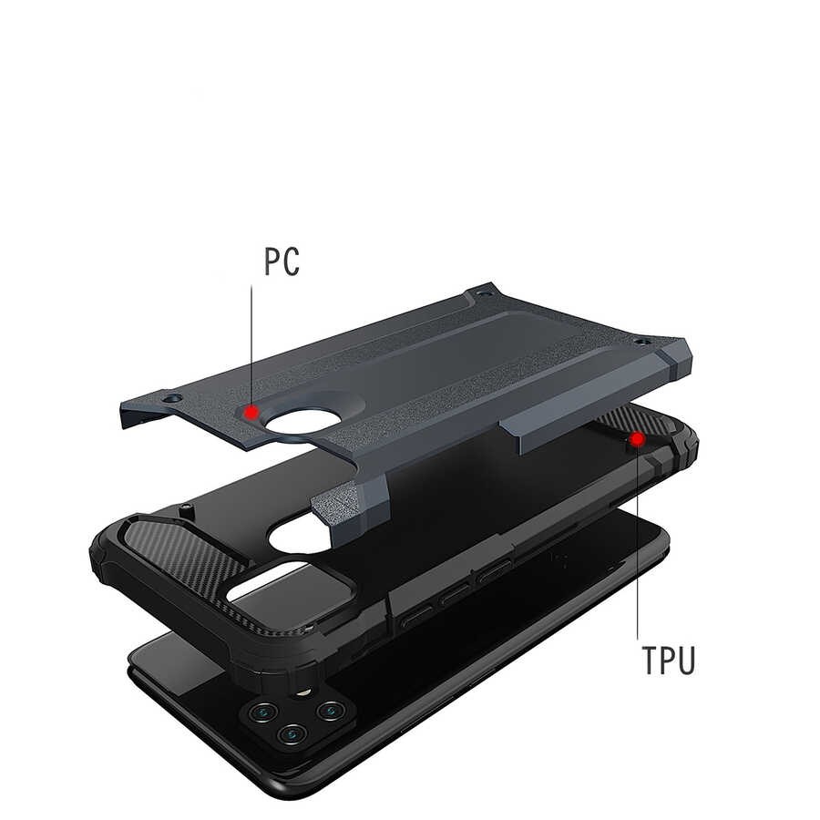 Oppo A15S Zore Crash Silikon Kapak