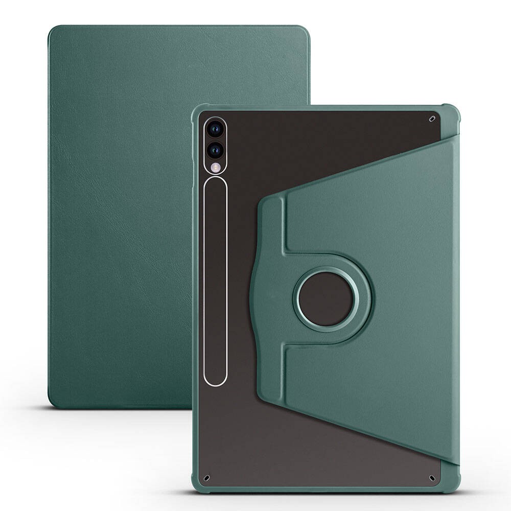 Galaxy Tab S9 Plus  Zore Termik Kalem Bölmeli Dönebilen Standlı