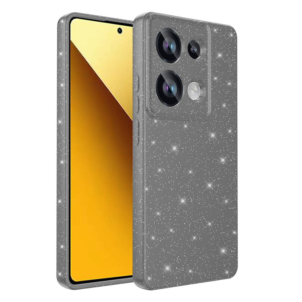 Xiaomi Redmi Note 13 Pro 4G Kamera Korumalı Simli Lüks Zore Koton Kılıf