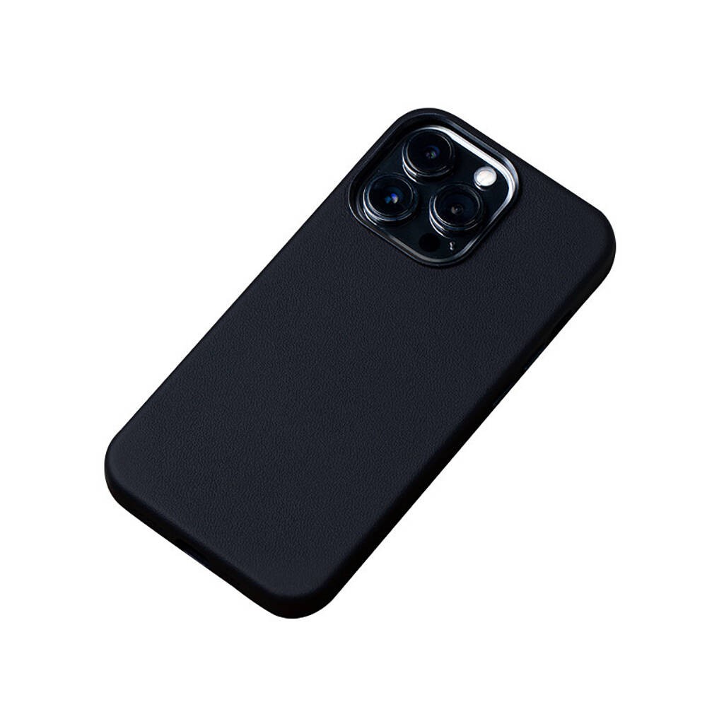 iPhone 15 Pro Max Magsafe Şarj Özellikli PU Deri Zore Adora