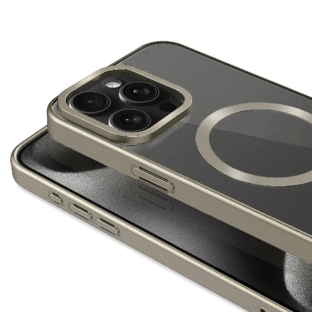 iPhone 15 Pro Max Mat Tasarımlı Magsafe Wireless Şarj Özellikli Zore Mat Setro