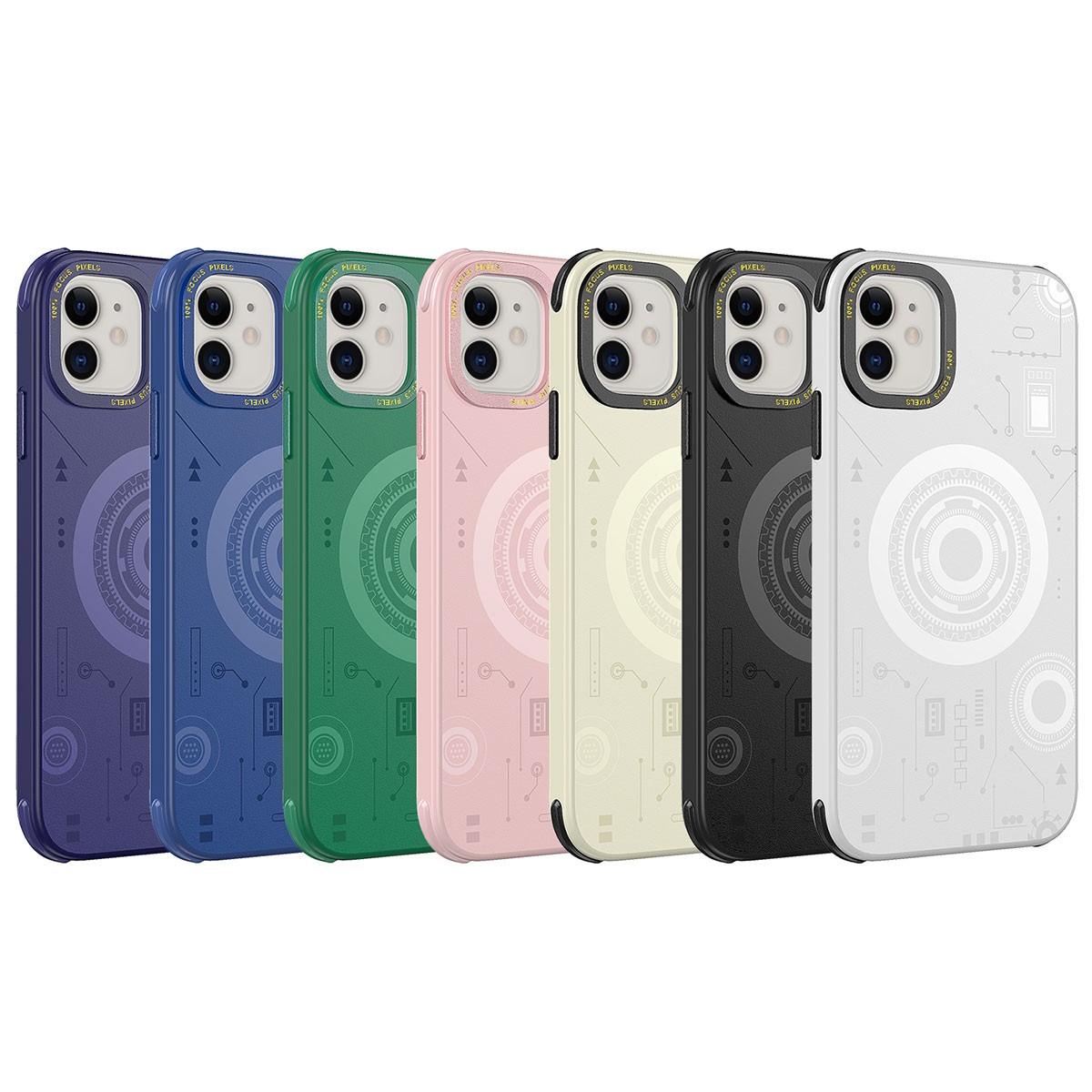 iPhone 11 Zore Wireless Şarj Özellikli Desenli Hot