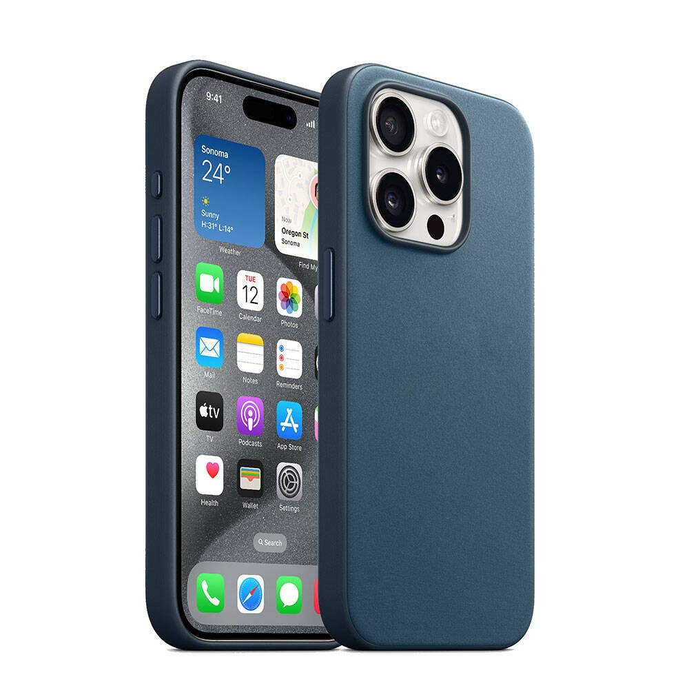 iPhone 15 Pro Max Zore Magsafe Şarj Özellikli Mikro Fiber Optimal