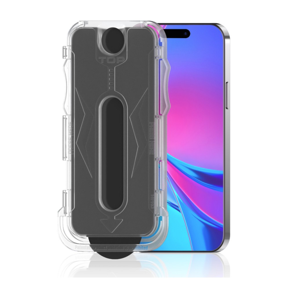 iPhone 13 Zore Kolay Uygulama Aparatlı 5D Magic Privacy Glass Hayalet Cam Ekran