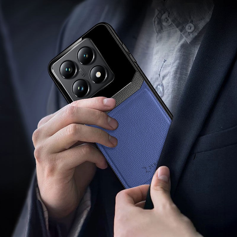 Xiaomi - Mi 14T Pro Zebana Lens Deri Kılıf