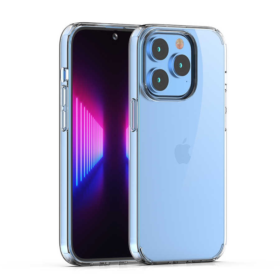 Zore Transparent Case Compatible with iPhone 14 Pro