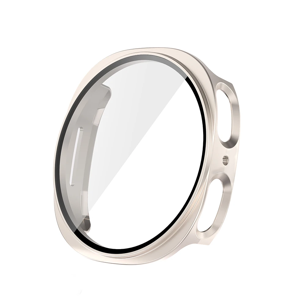 Galaxy Watch 8 44mm Sert PC Kasa ve Ekran Koruyucu Zore Watch Gard 38