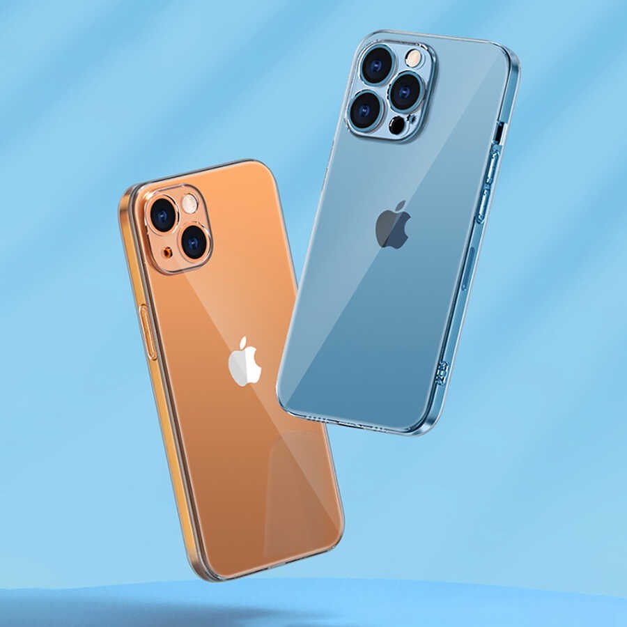 iPhone 14 Pro Uyumlu Max Şeffaf Sert PC Zore Vayt Kılıf