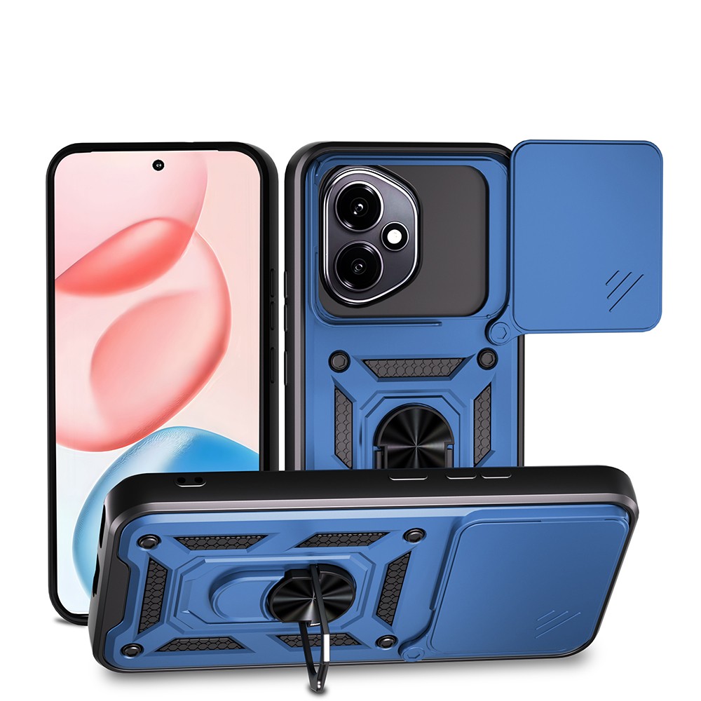 Honor 400 Kılıf Magnetik Standlı Kamera Korumalı Zore Sürgülü Vega Kapak